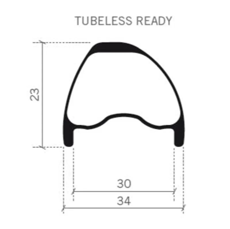 FSA Gradient i30 MTB Alloy Disc Wheels 6 Bolt 27.5 148mm Tubeless -3